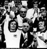 Pas sede em 1974: Alemanha Ocidental<br><br> Campeo: Alemanha Ocidental<br><br> Vice: Holanda<br><br> Terceiro: Polnia<br><br> Quarto: Brasil<br><br>  Chuteira de Ouro: Grzegorz Lato (POL)<br><br> Prmio Melhor Jogador Jovem: Wladyslaw Zmuda (POL)<br><br>  Alemanha Ocidental, foi campe em casa, e como em 1954 a sua vitria veio s custas de uma equipe considerada a melhores do mundo. Holanda de Johan Cruyff era favorita antes da final. Foi tambm um torneio memorvel para a Polnia, ficando com o terceiro lugar. <br><br> Palavras-chave: esporte, futebol, Copa do Mundo, Alemanha Ocidental, 1974. 