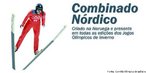 Imagem de um atleta da modalidade Combinado Nrdico. <br><br> Palavras-chave: esporte, esportes de inverno, Combinado Nrdico. 